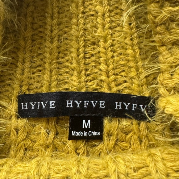 HYFVE Yellow Knit Sweater - Picture 2 of 5